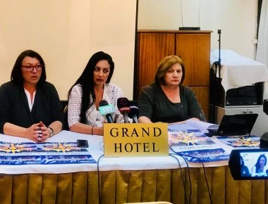 Συνέντευξη τύπου στη Λάρισα για το συλλαλητήριο την Κυριακή 13 Μαΐου στο Σύνταγμα